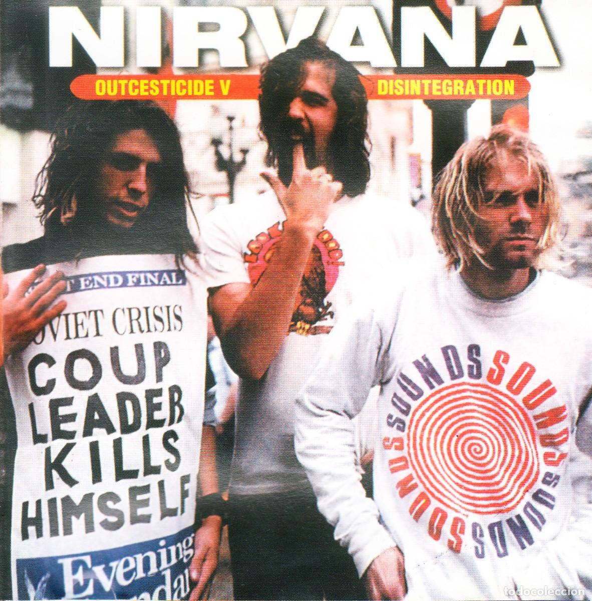 CDs de m&uacute;sica: NIRVANA. OUTCESTICIDE V. DISINTEGRATION. CD.