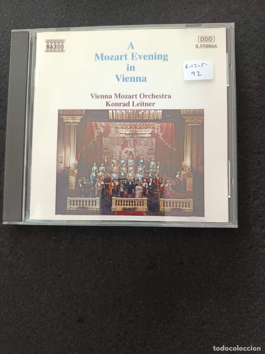 CDs de m&uacute;sica: MOZART: A MOZART EVENING IN VIENNA. DIR: KONRAD LEITNER. VIENNA MOZART ORCHESTRA