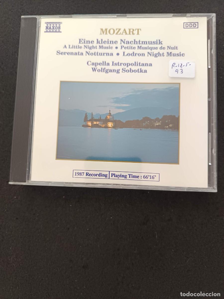 CDs de m&uacute;sica: MOZART: EINE KLEINE NACHTMUSIK / SERENATA NOTTURNA / LONDON NIGHT MUSIC. DIR: WOLFGANG SOBOTKA