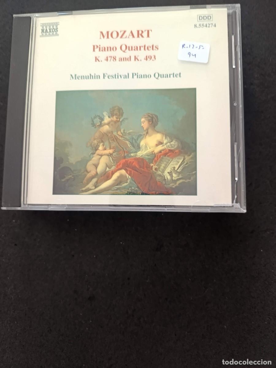 CDs de m&uacute;sica: MOZART: PIANO QUARTETS K.478 AND K 493. MENUHIN FESTIVAL PIANO QUARTET