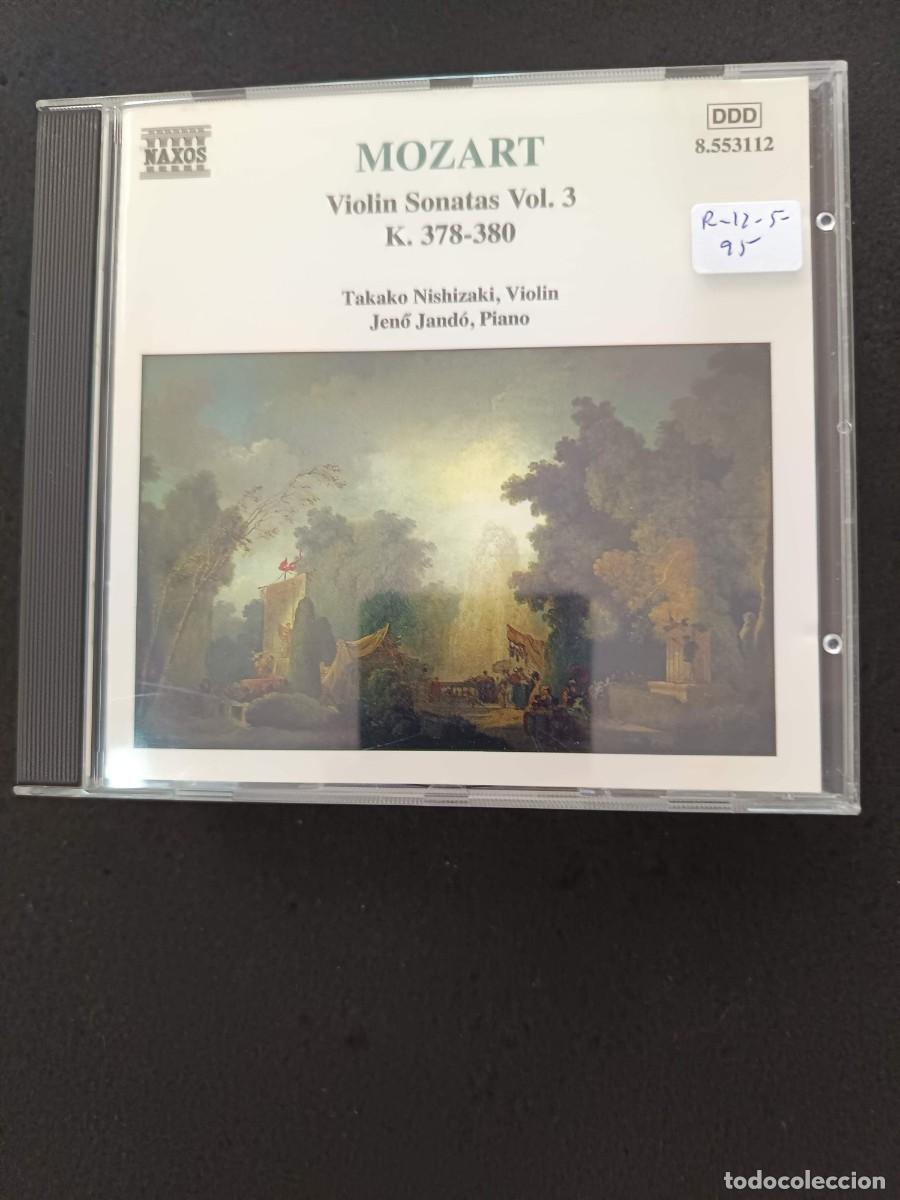 CDs de m&uacute;sica: MOZART: VIOLIN SONATAS, VOL. 3. K. 378-380. PIANO: JEN&Ouml; JAND&Oacute;. VIOLIN: TAKAKO NISHIZAKI