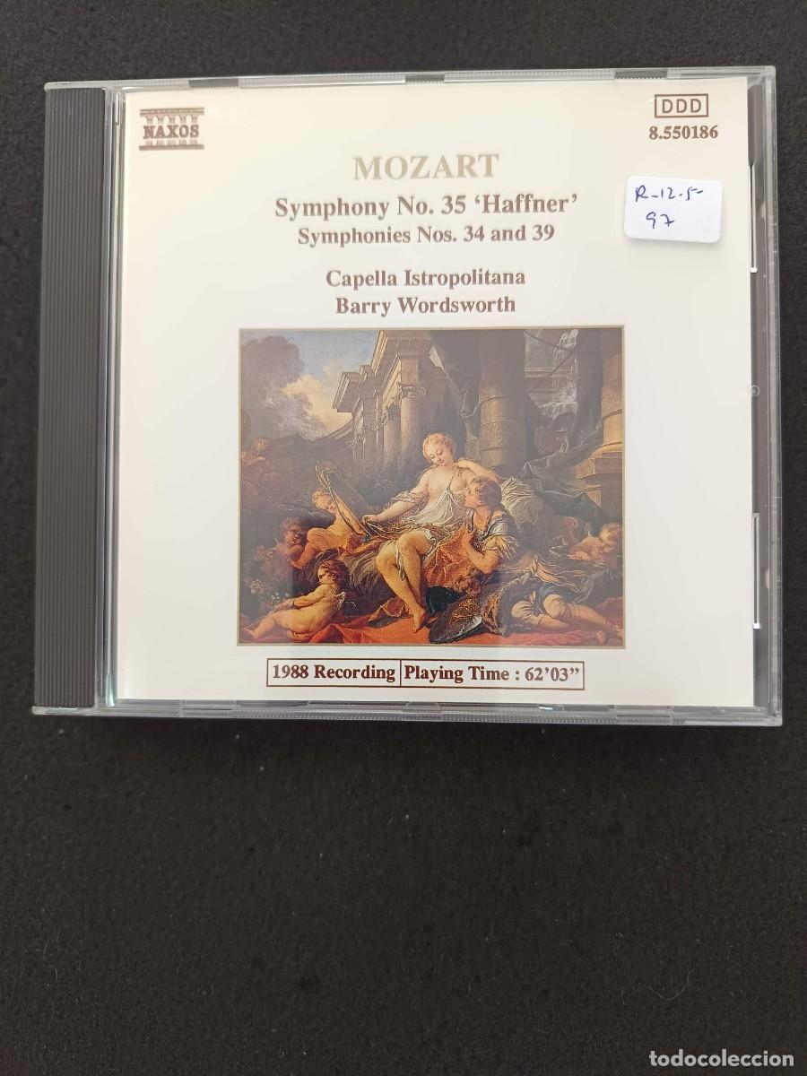 CDs de m&uacute;sica: MOZART: SYMPHONY N&ordm; 35 &rdquo;HAFFNER&rdquo; / SYMPHONIES N&ordm;S 34 AND 39. DIR: BARRY WORDSWORTH. CAPELLA ISTROPOL