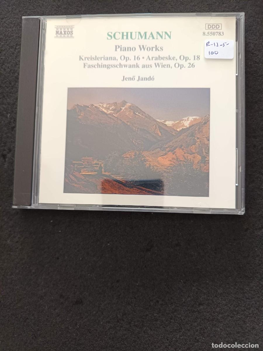 CDs de m&uacute;sica: SCHUMANN: PIANO WORKS. KREISLERIANA, OP 16 / ARABESKE, OP 18 / FASCHINGSSCHWANK AUS WIEN, OP 26. PIA