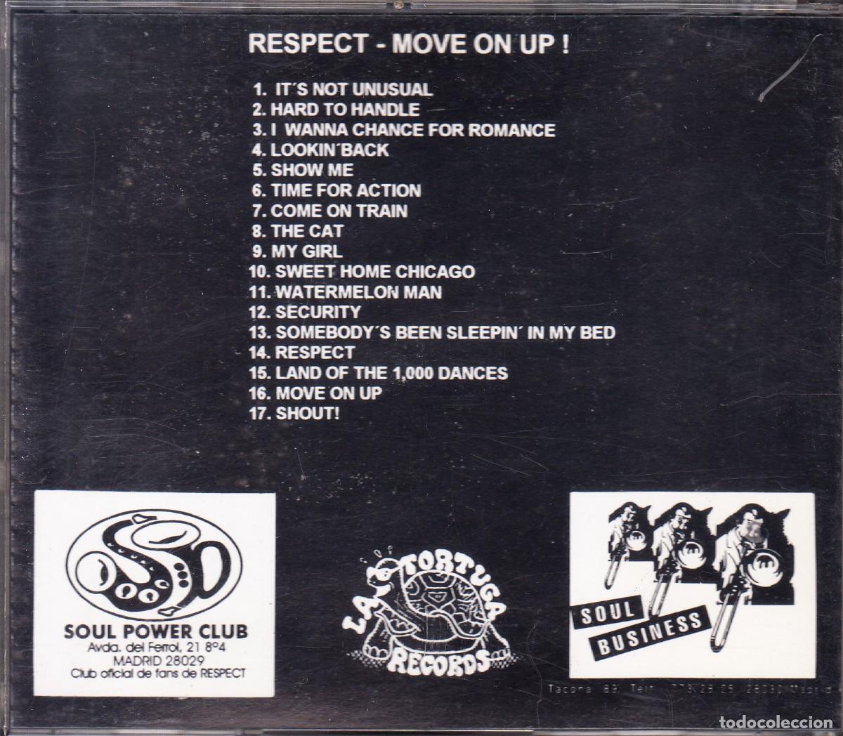 CDs de m&uacute;sica: RESPECT. MOVE ON UP!. CD. - Foto 2