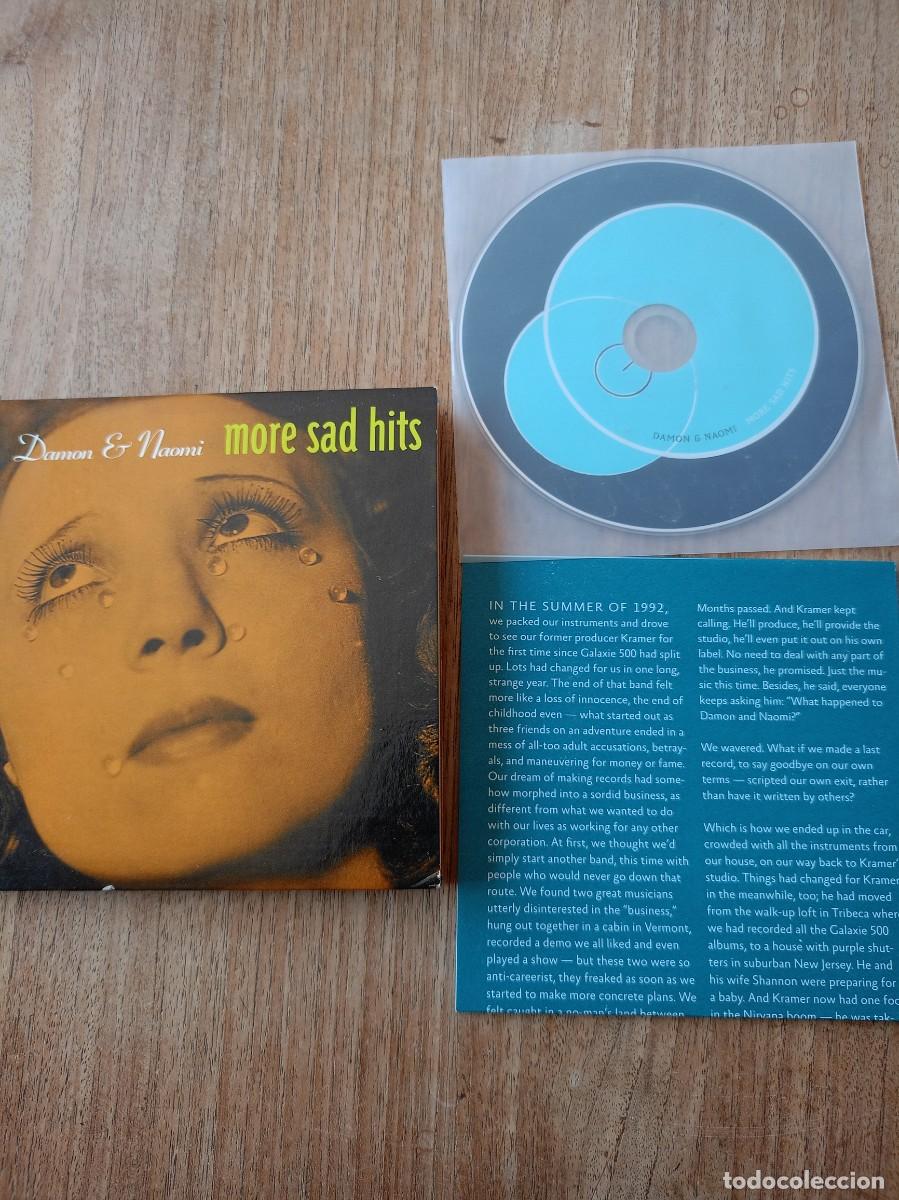 CDs de m&uacute;sica: ALBUM MORE SAD HITS. DAMON & NAOMI. 2008. CD.