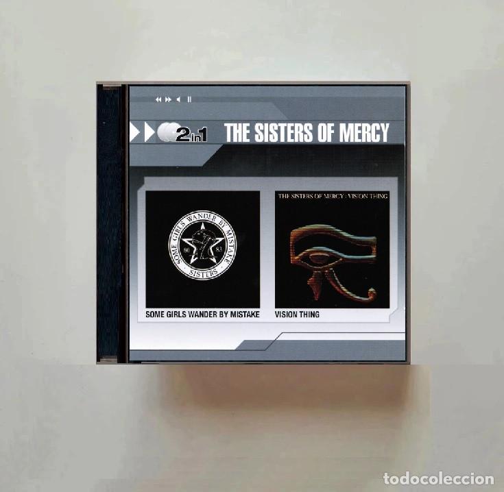 CDs de m&uacute;sica: [DOBLE CD]. THE SISTERS OF MERCY. SOME GIRLS WANDER BY MISTAKE / VISION THING.