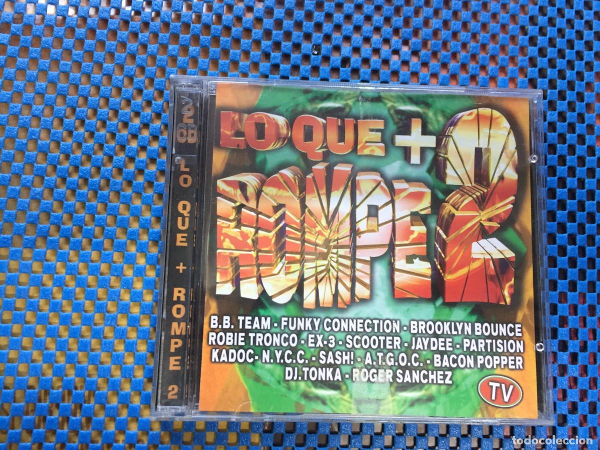 Music CDs: cd lo que mas rompe 2 contiene 2 cds en caj doble
