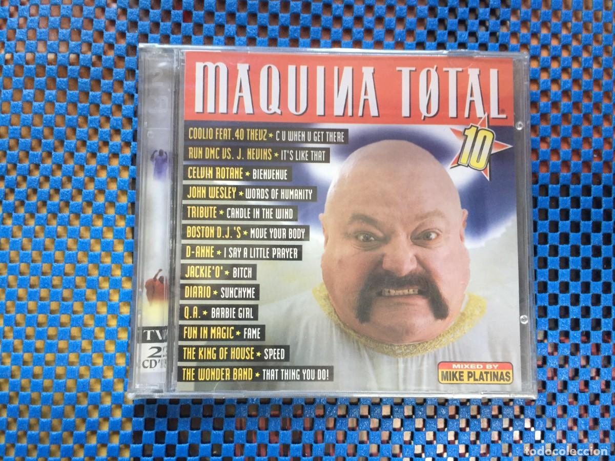 CDs de m&uacute;sica: cd amquina total 10 caja con doble cd