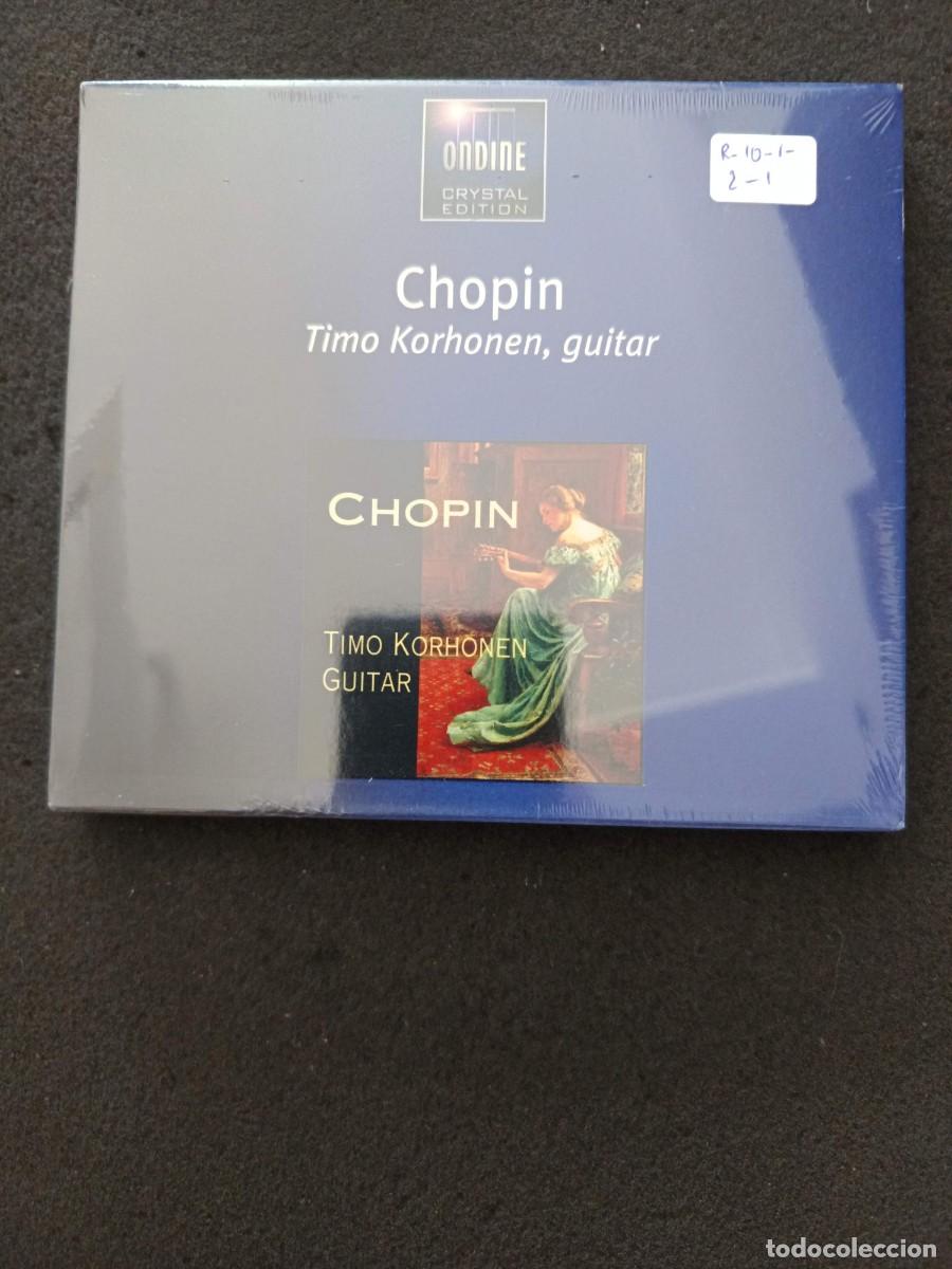 CDs de m&uacute;sica: CHOPIN: NOCTURNOS, PRELUDIOS, MAZURCAS, VALS / MIGUEL LLOBET: CATALAN FOLK SONGS. GUITARRA: TIMO KO