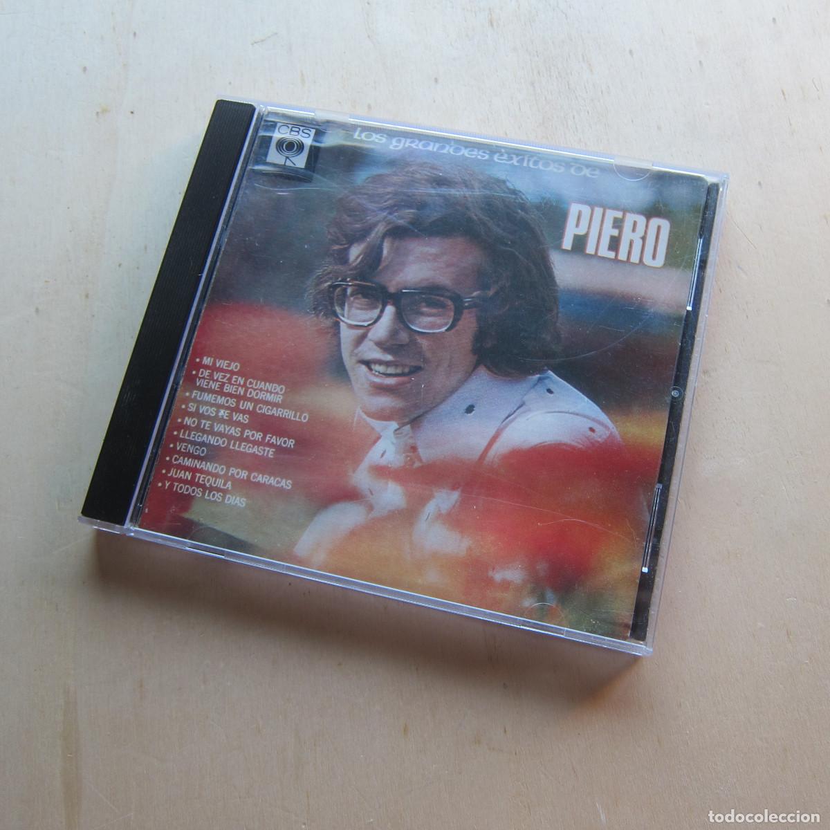 CDs de m&uacute;sica: LOS GRANDES &Eacute;XITOS DE PIERO (CBS) CD M&Uacute;SICA