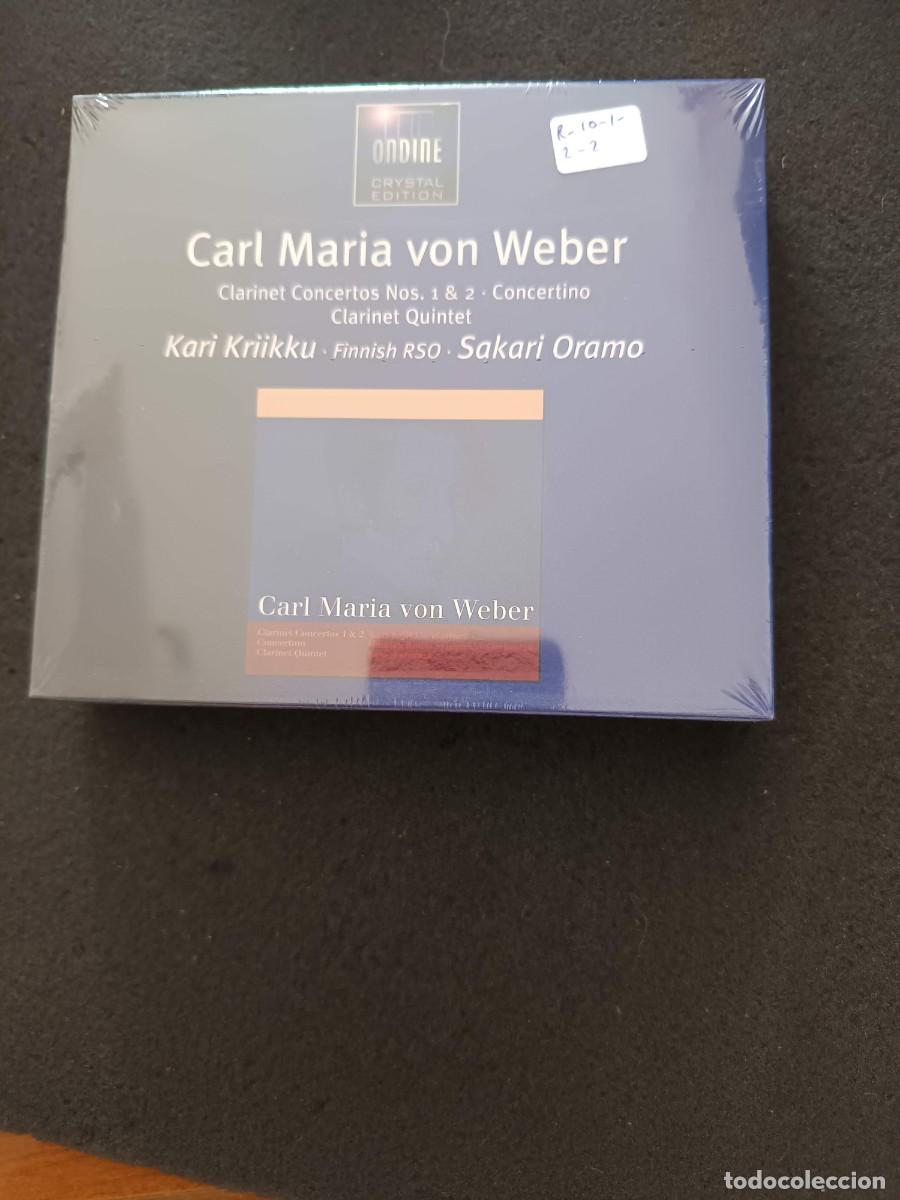 CDs de m&uacute;sica: CARL MARIA VON WEBER: CLARINET CONCERTOS N&ordm;S 1 & 2 / CONCERTINO / CLARINET QUINTET. DIR: SAKARI ORAM