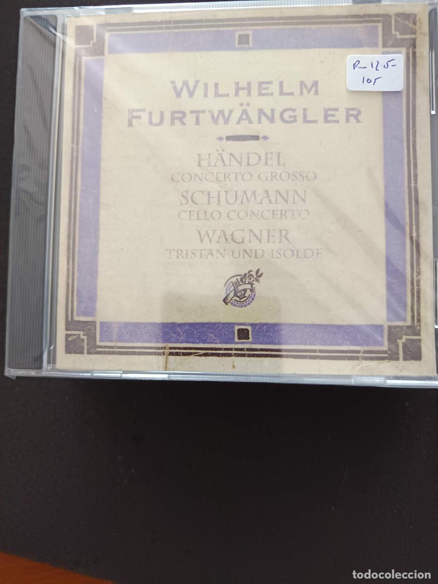 CDs de m&uacute;sica: WILHELM FURTW&Auml;NGLER: SCHUBERT, SYMNPHONY N&ordm; 9 &rdquo;GREAT&rdquo; / RICHARD STRAUSS: FOUR SONGS. LIVE RECORDINGS