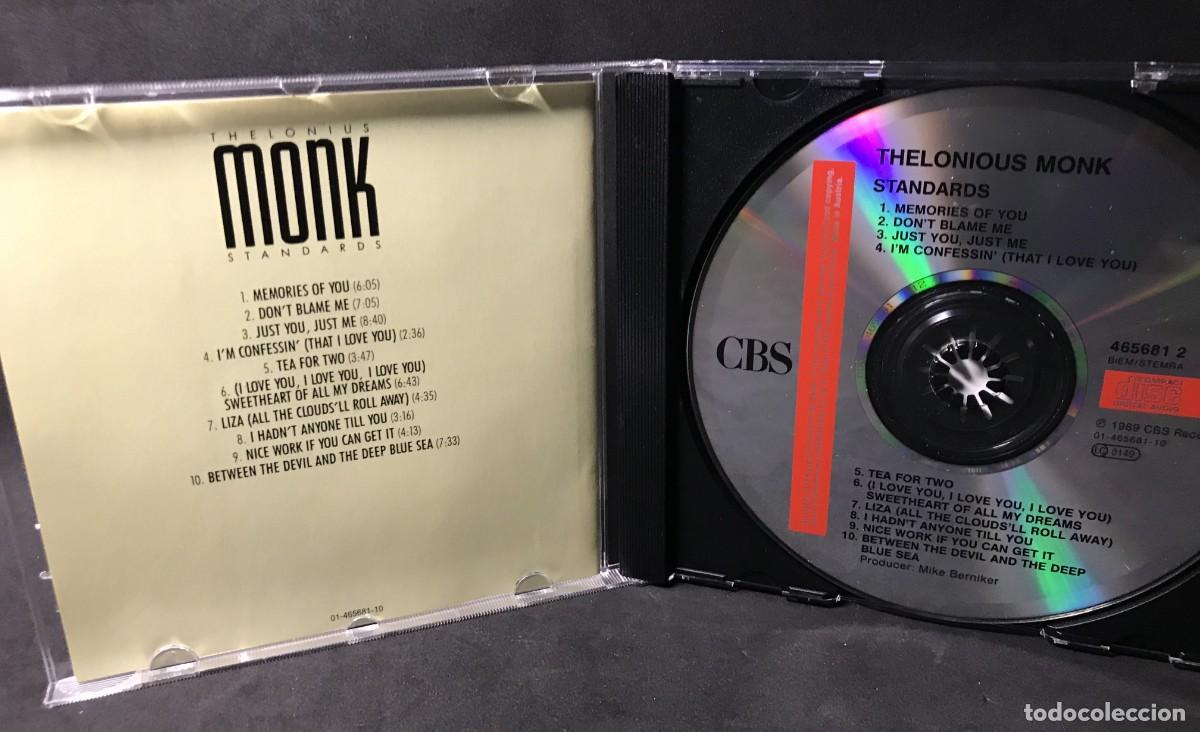 CDs de m&uacute;sica: Thelonious Monk &ndash; Standards - CD - CBS 1989 - Foto 3
