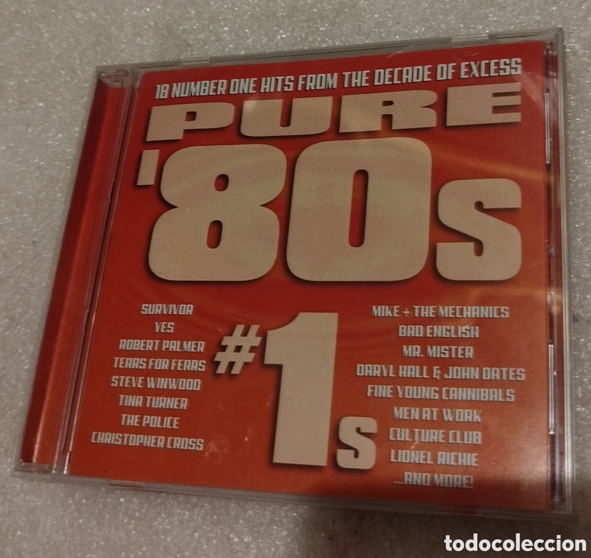 CDs de m&uacute;sica: Pur&eacute; 80'S. #1''s. VV.AA.