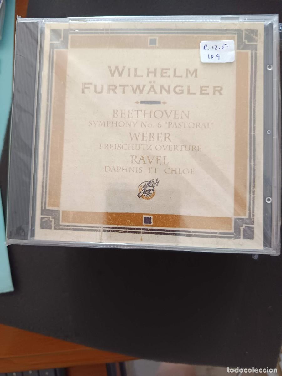CDs de m&uacute;sica: WILHELM FURTW&Auml;NGLER: BEETHOVEN: SYMPHONY N&ordm; 6 &rdquo;PASTORAL&rdquo; / WEBER: FREICHUTZ OVERTURE / RAVEL: DAPHNI