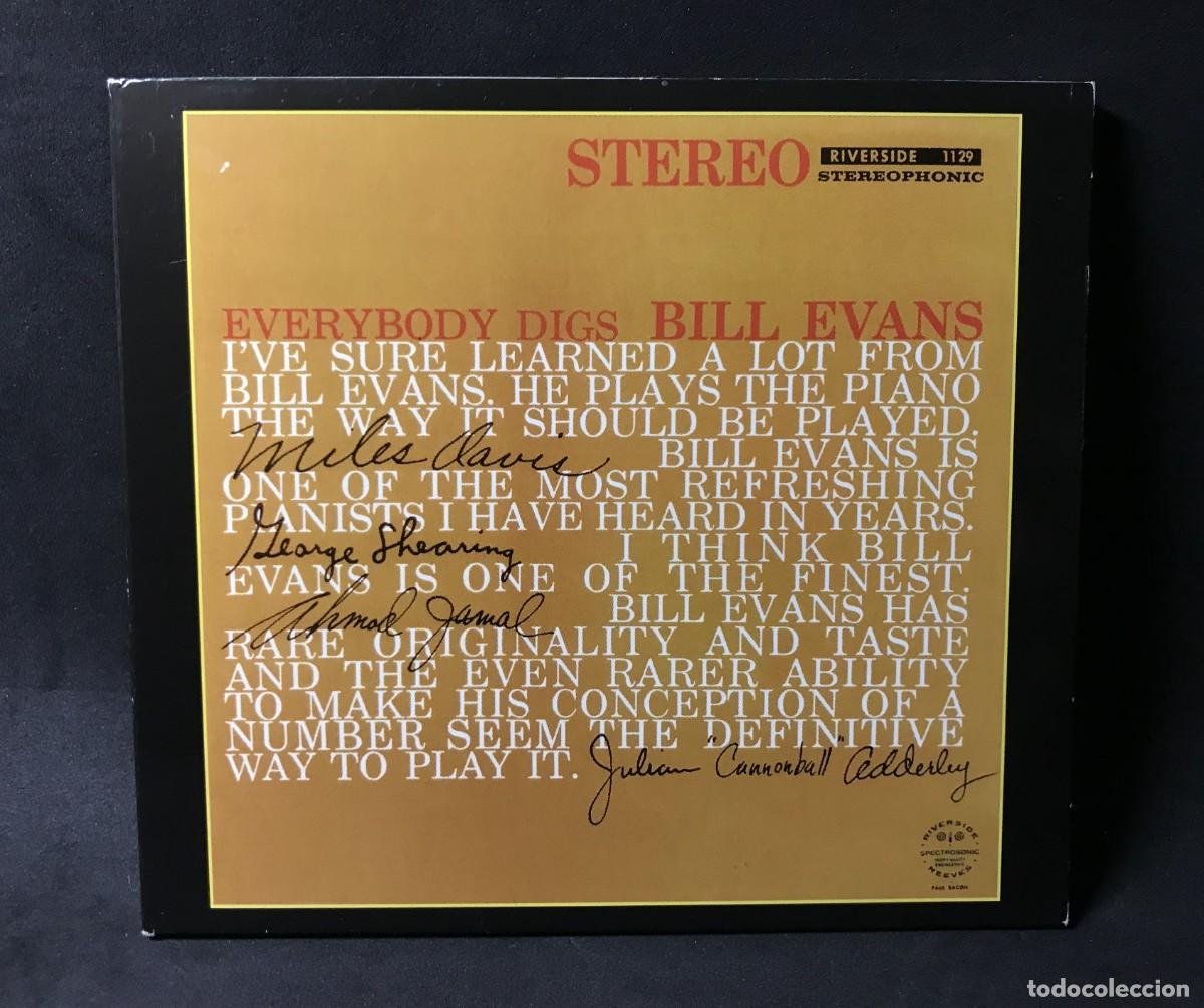 Music CDs: Bill Evans Trio &lrm;&ndash; Everybody Digs (20 Bit Remastered)- CD - Riverside Records