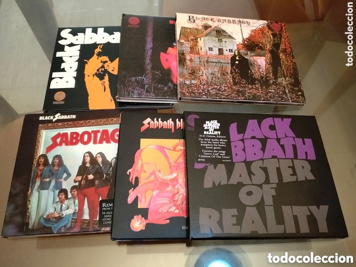 Music CDs: Black Sabbath Remasters 7CD Digipack Ozzy Osbourne
