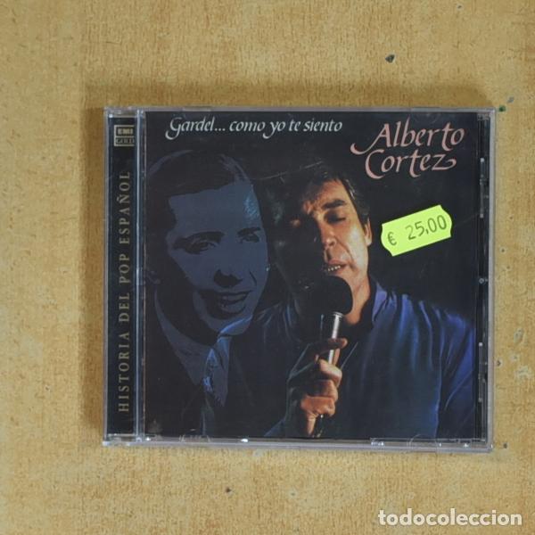 CDs de m&uacute;sica: ALBERTO CORTEZ - GARCEL COMO YO TE SIENTO - CD