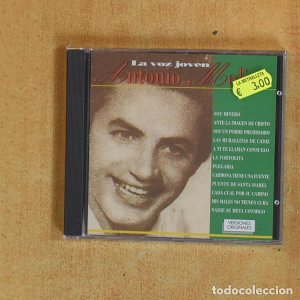 CDs de m&uacute;sica: ANTONIO MOLINA - LA VOZ JOVEN - CD