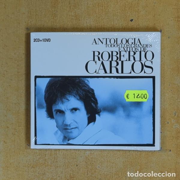CDs de m&uacute;sica: ROBERTO CARLOS - ANTOLOGIA TODOS LOS EXITOS - CD