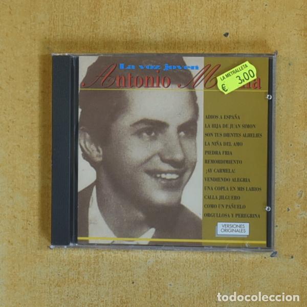 CDs de m&uacute;sica: ANTONIO MOLINA - LA VOZ JOVEN - CD
