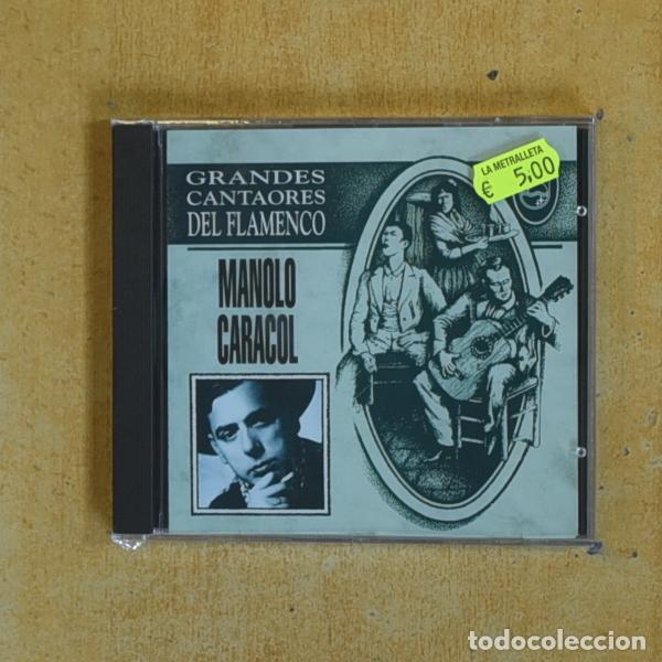 CDs de m&uacute;sica: MANOLO CARACOL - GRANDES CANTAORES DEL FLAMENCO - CD