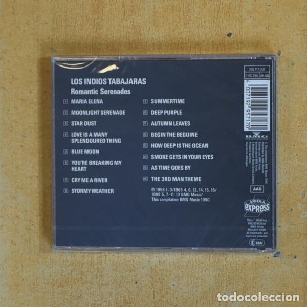 CDs de m&uacute;sica: LOS INDIOS TABAJARAS - ROMANTIC SERENADES - CD - Foto 2