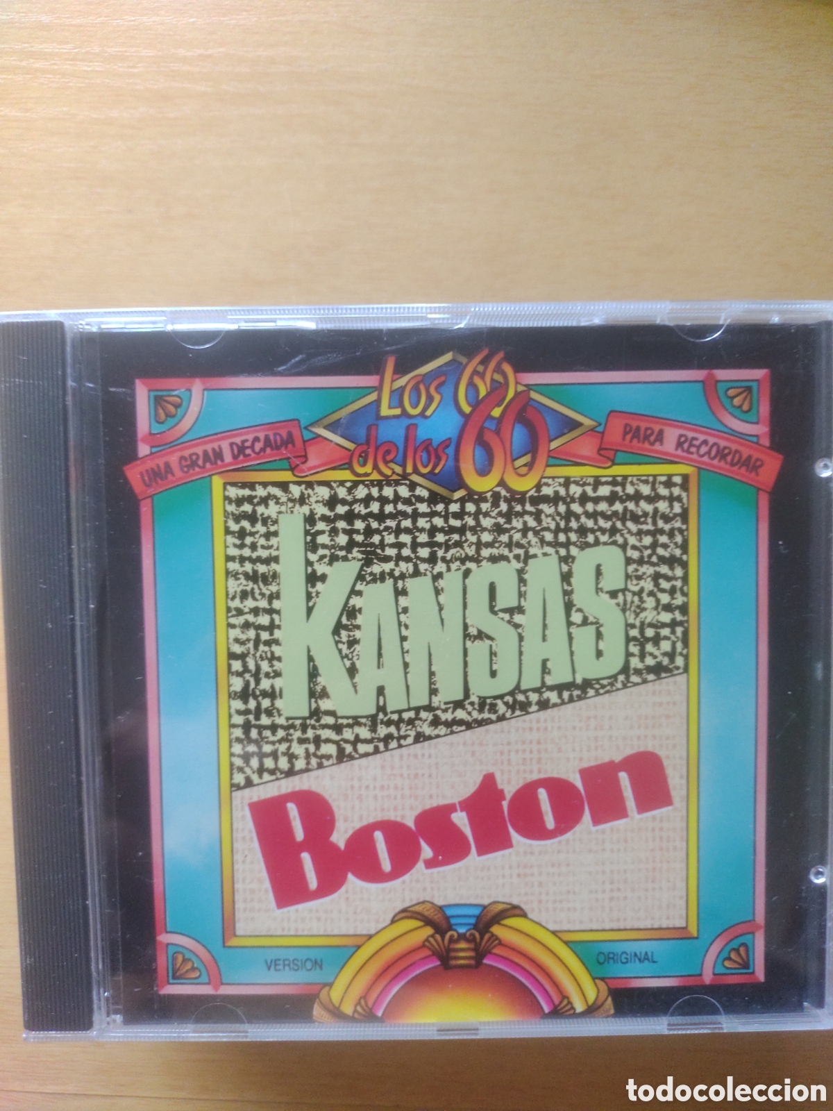 CDs de m&uacute;sica: CD Kansas Boston Recopilaci&oacute;n Serie Los 60 De Los 60