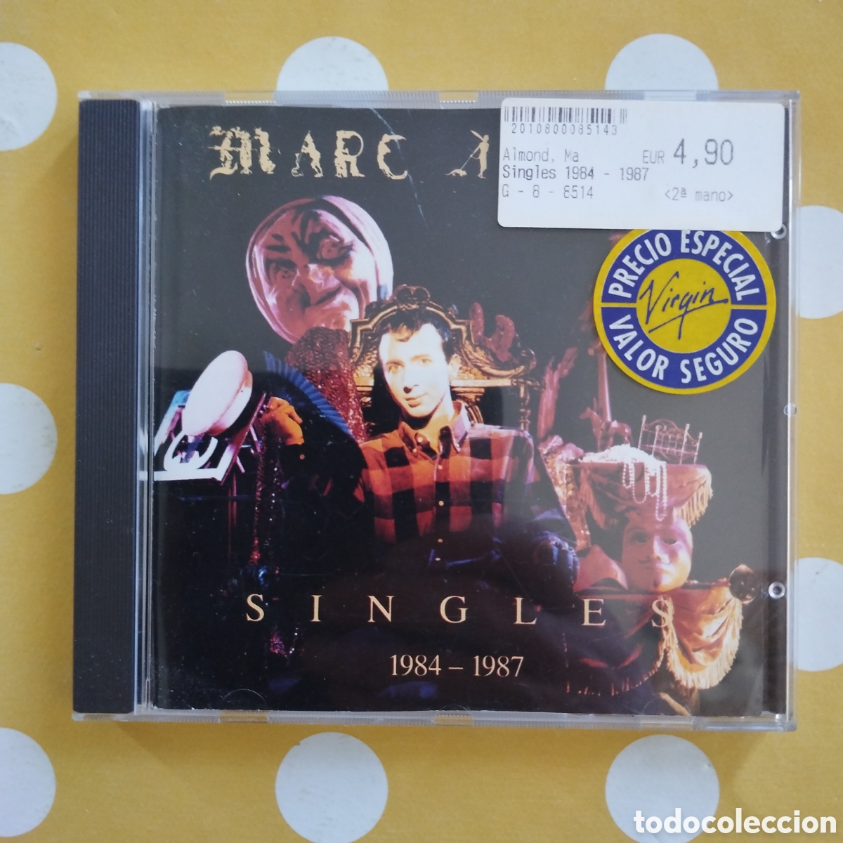 CDs de m&uacute;sica: MARC ALMOND SINGLES 1984-1987 CD VIRGIN