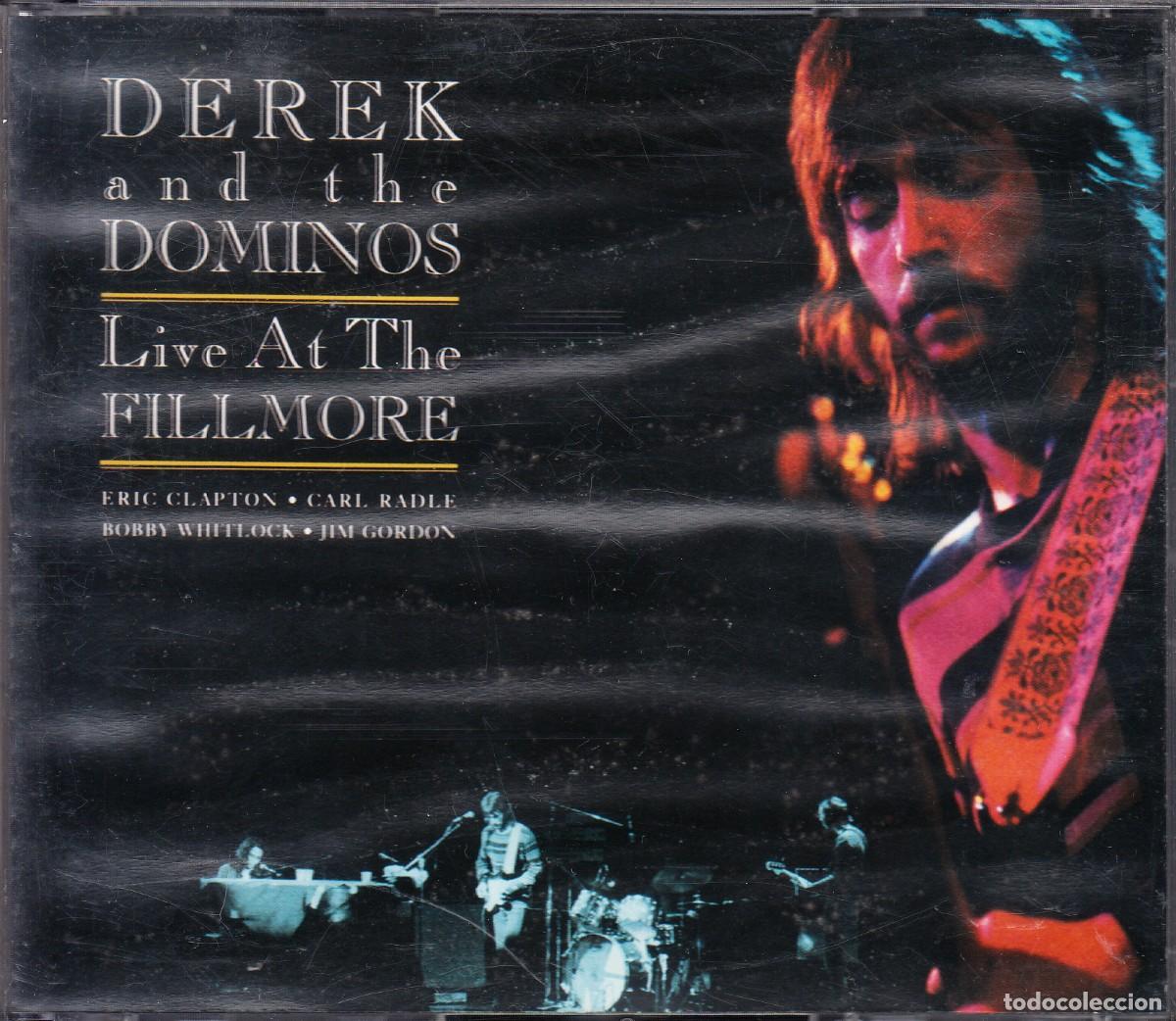 CDs de m&uacute;sica: DEREK AND THE DOMINOS. LIVE AT FILLMORE. 2 CD.