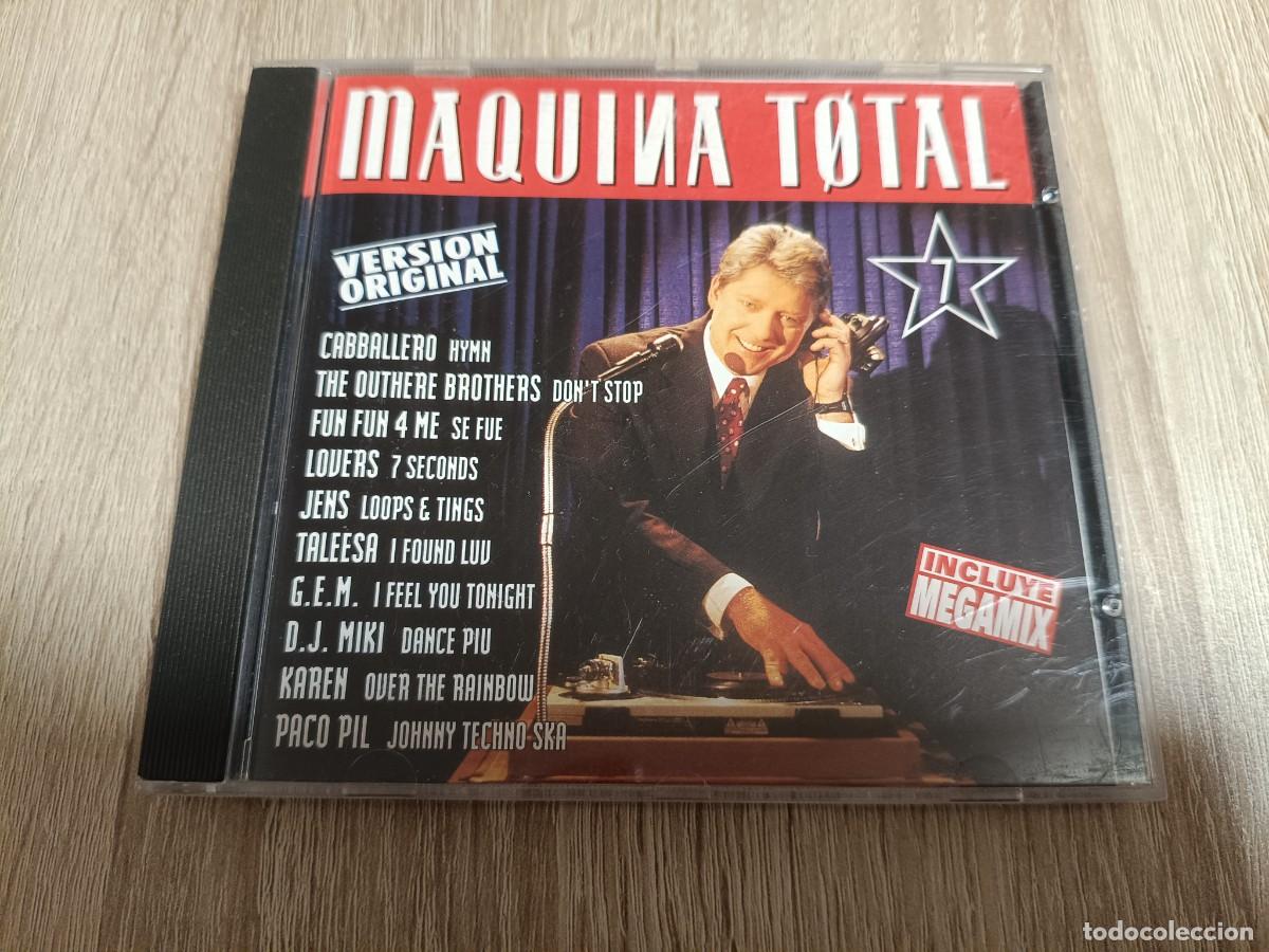 CDs de m&uacute;sica: CD - MAQUINA TOTAL 7 - Fun Fun 4 Me, DJ. Miki, Paco Pil