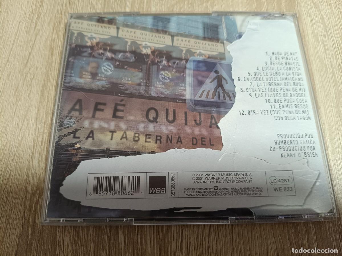 CDs de m&uacute;sica: CD - CAFE QUIJANO - LA TABERNA DE BUDA - ROCK - Foto 2