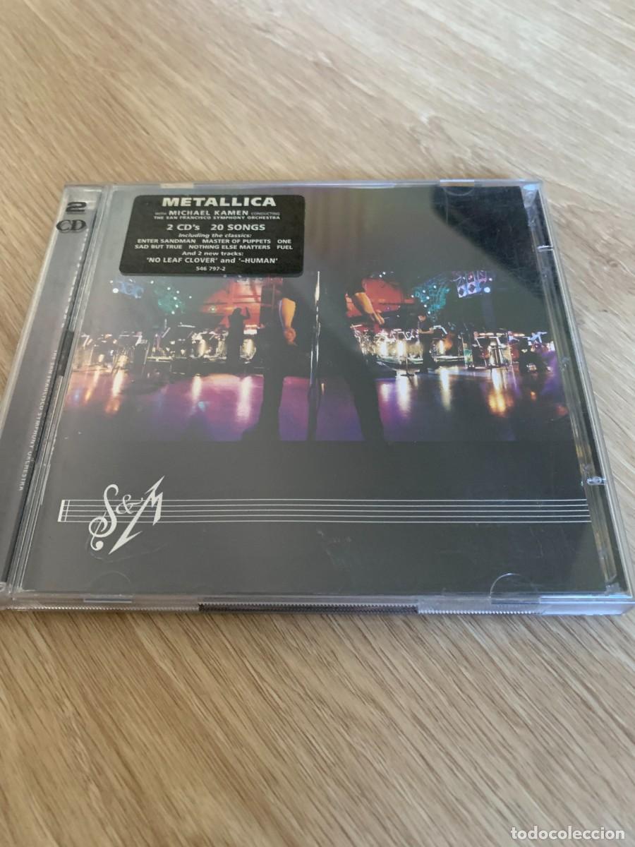 CDs de m&uacute;sica: DOBLE CD. METALLICA. MICHAEL KAMEN. INCLUYE LIBRILLO. BUENA CONSERV. PEDIDO MINIMO 10 EUROS.