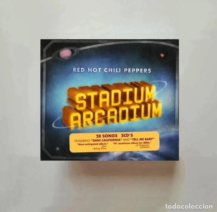 CDs de m&uacute;sica: [DOBLE CD]. RED HOT CHILI PEPPERS. STADIUM ARCADIUM. DIGIPACK. 28 TEMAS.
