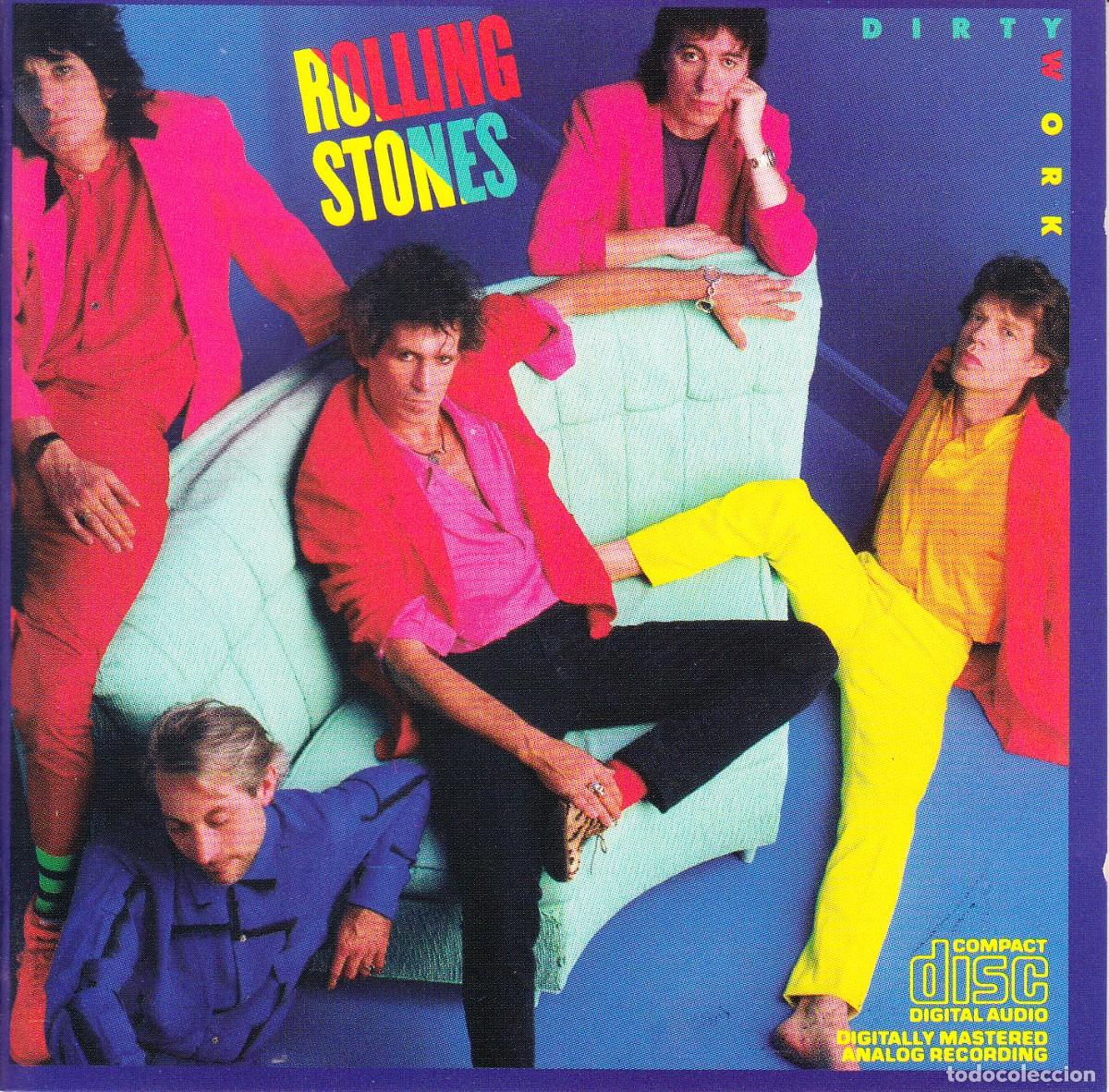 CDs de m&uacute;sica: THE ROLLING STONES. DIRTY WORK. CD. - Foto 1