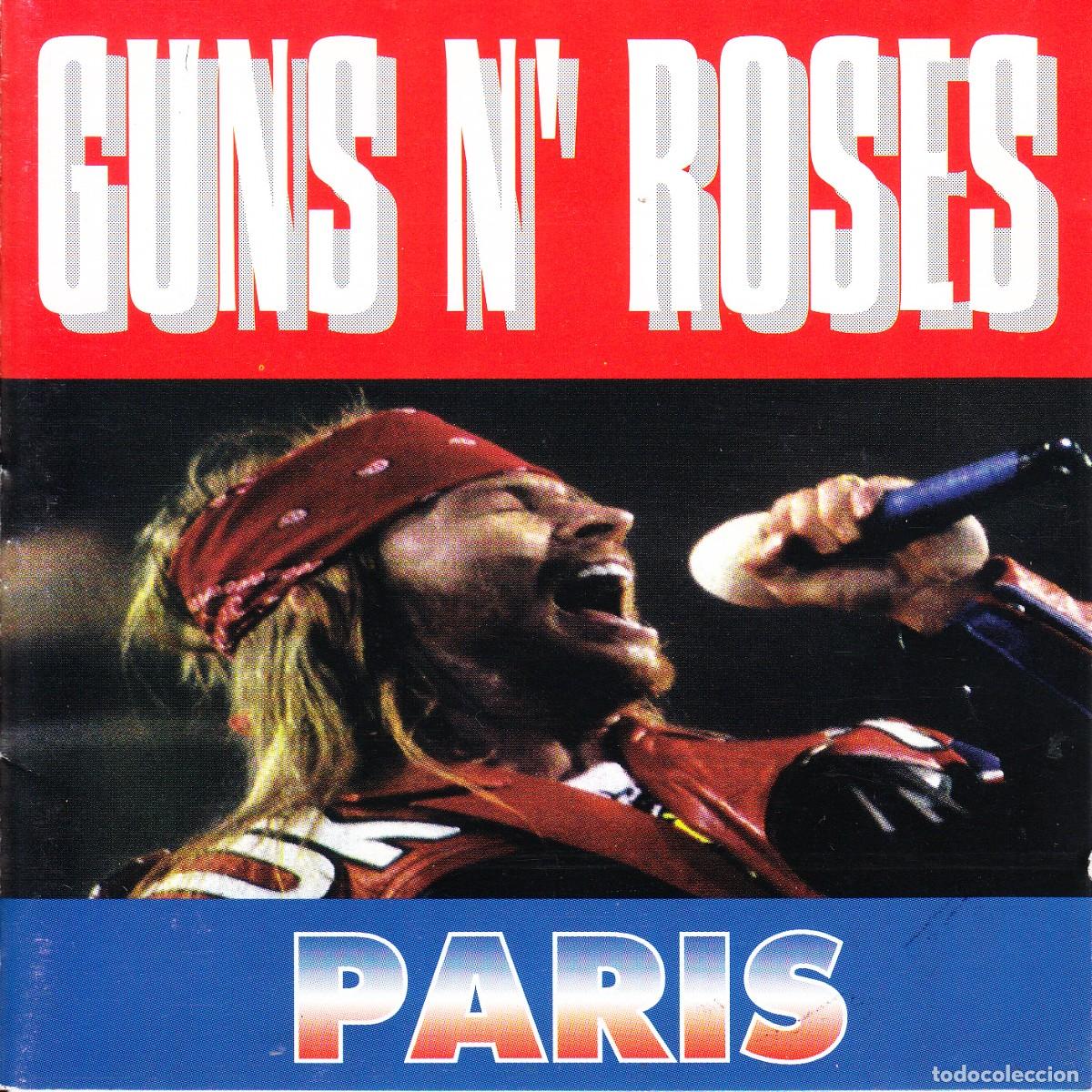 CDs de m&uacute;sica: GUNS N ROSES. PARIS. 2 CD.