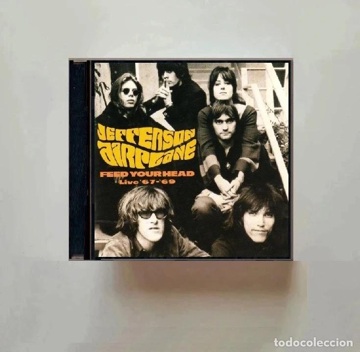 CDs de m&uacute;sica: JEFFERSON AIRPLANE. FEED YOUR HEAD. LIVE [67-69]. CD.