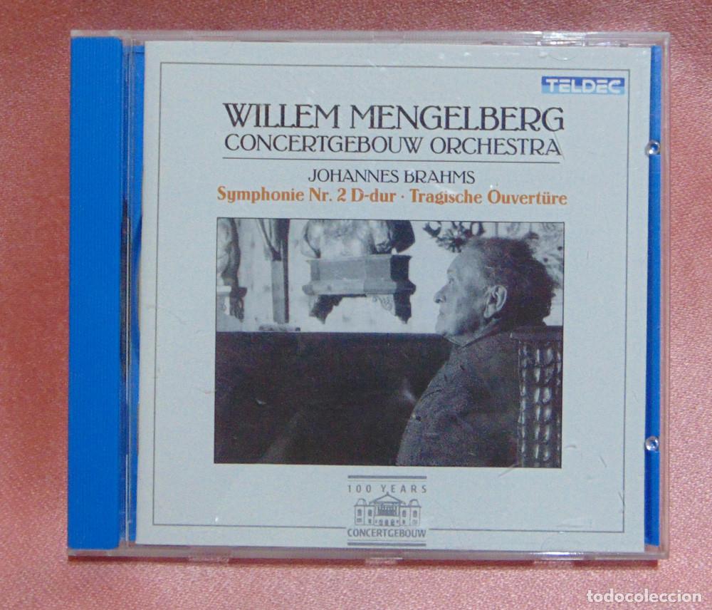 CDs de m&uacute;sica: JOHANNES BRAHMS - SYMPHONIE N&ordm;2 - OP.73 - CONCERTGEBOUW,AMSTERDAM - WILLEM MENGELBERG - CD ALBUM