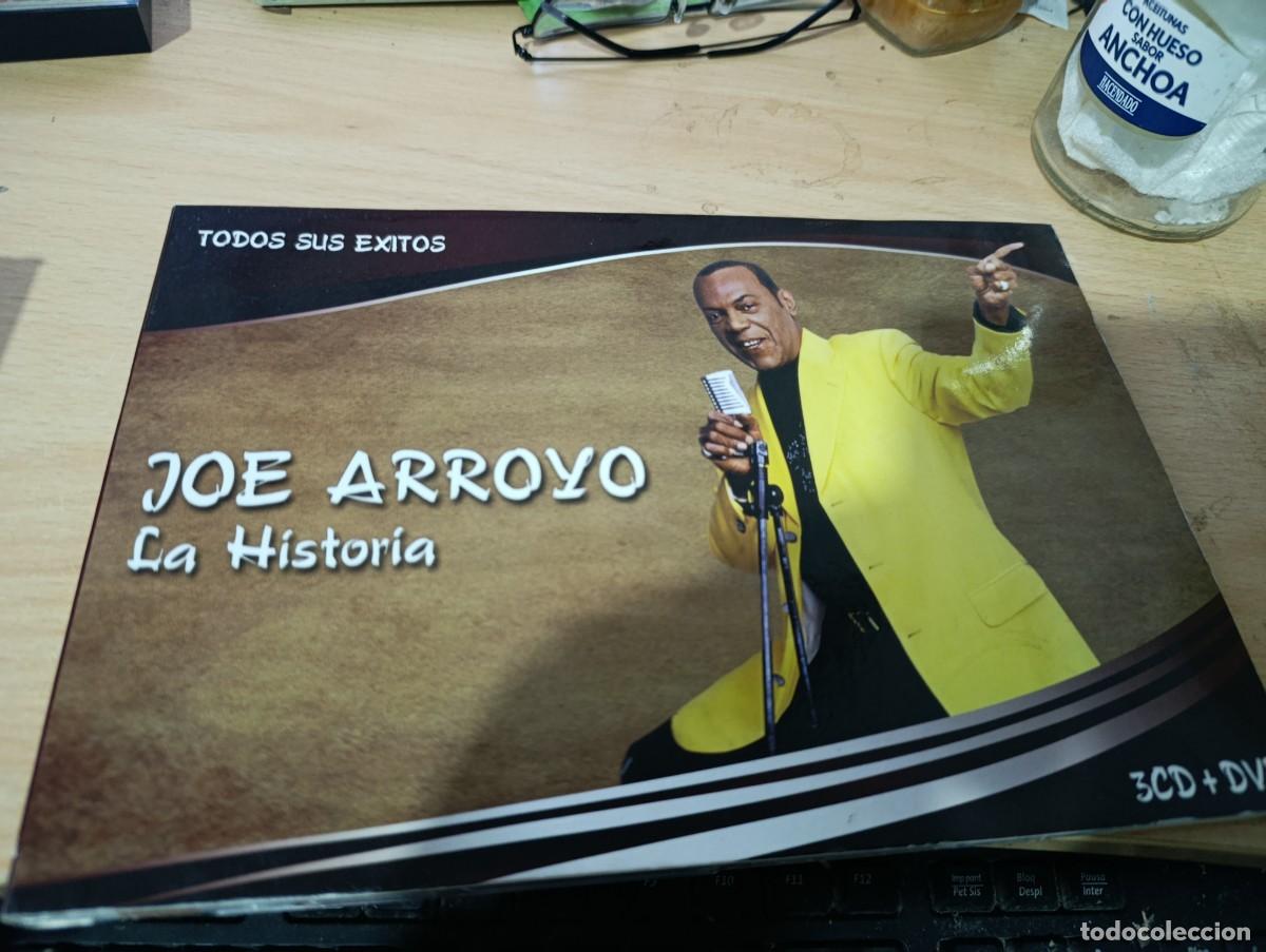 CDs de m&uacute;sica: TODOS SUS EXITOS. JOE ARROYO. LA HISORIA 3CD + DVD. C5CD