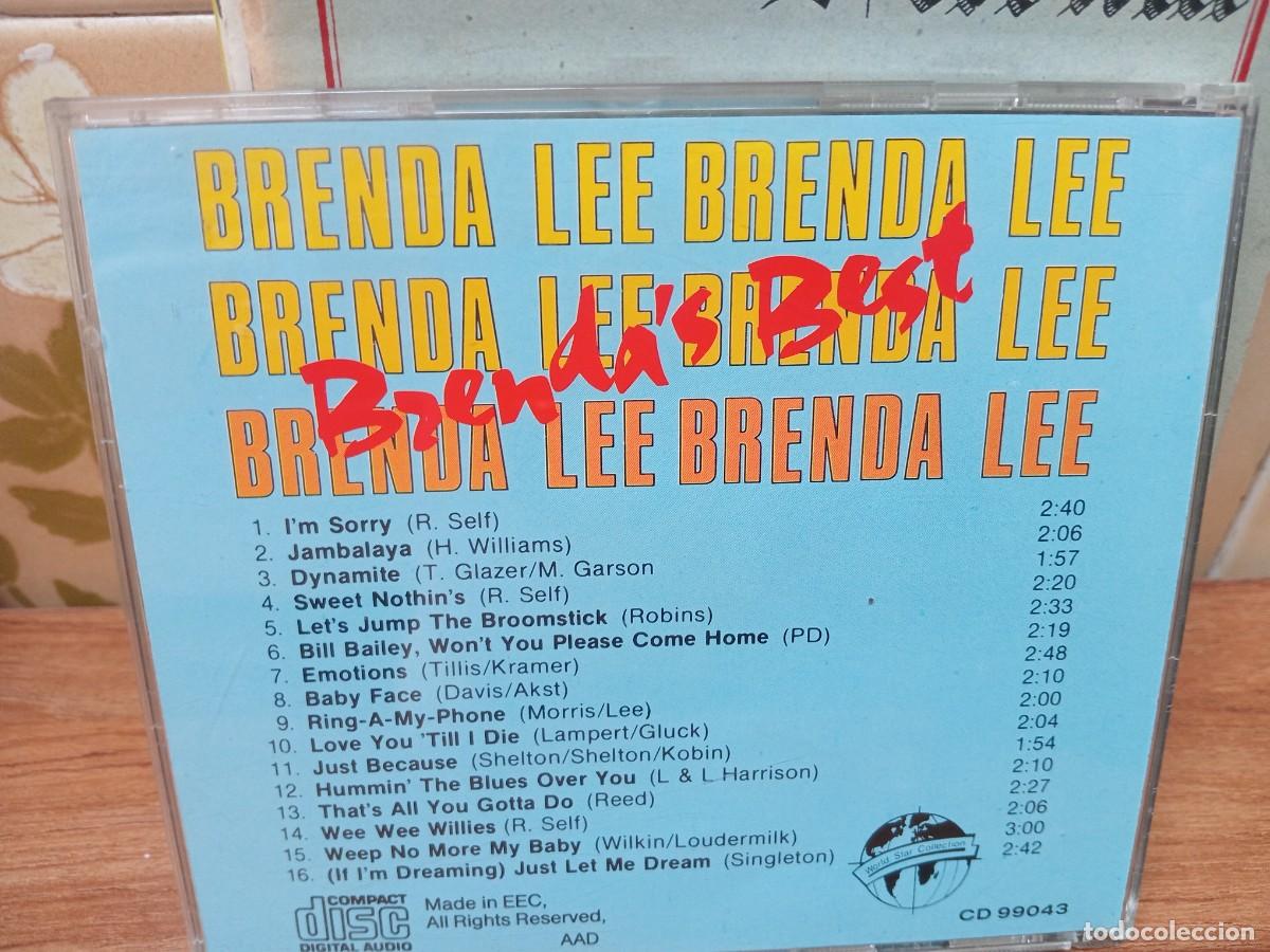 CDs de m&uacute;sica: BRENDA LEE - BREDAS BEST - CD - Foto 2