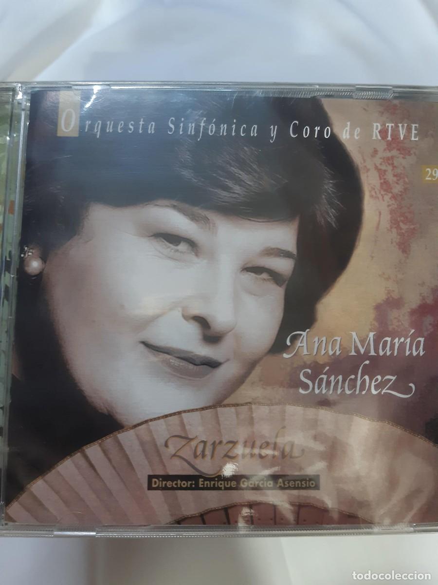 CDs de m&uacute;sica: Ana Mar&iacute;a S&aacute;nchez, Zarzuela, Orquesta Sinf&oacute;nica y Coro de RTVE, Enrique Garc&iacute;a Asensio, CD precinta