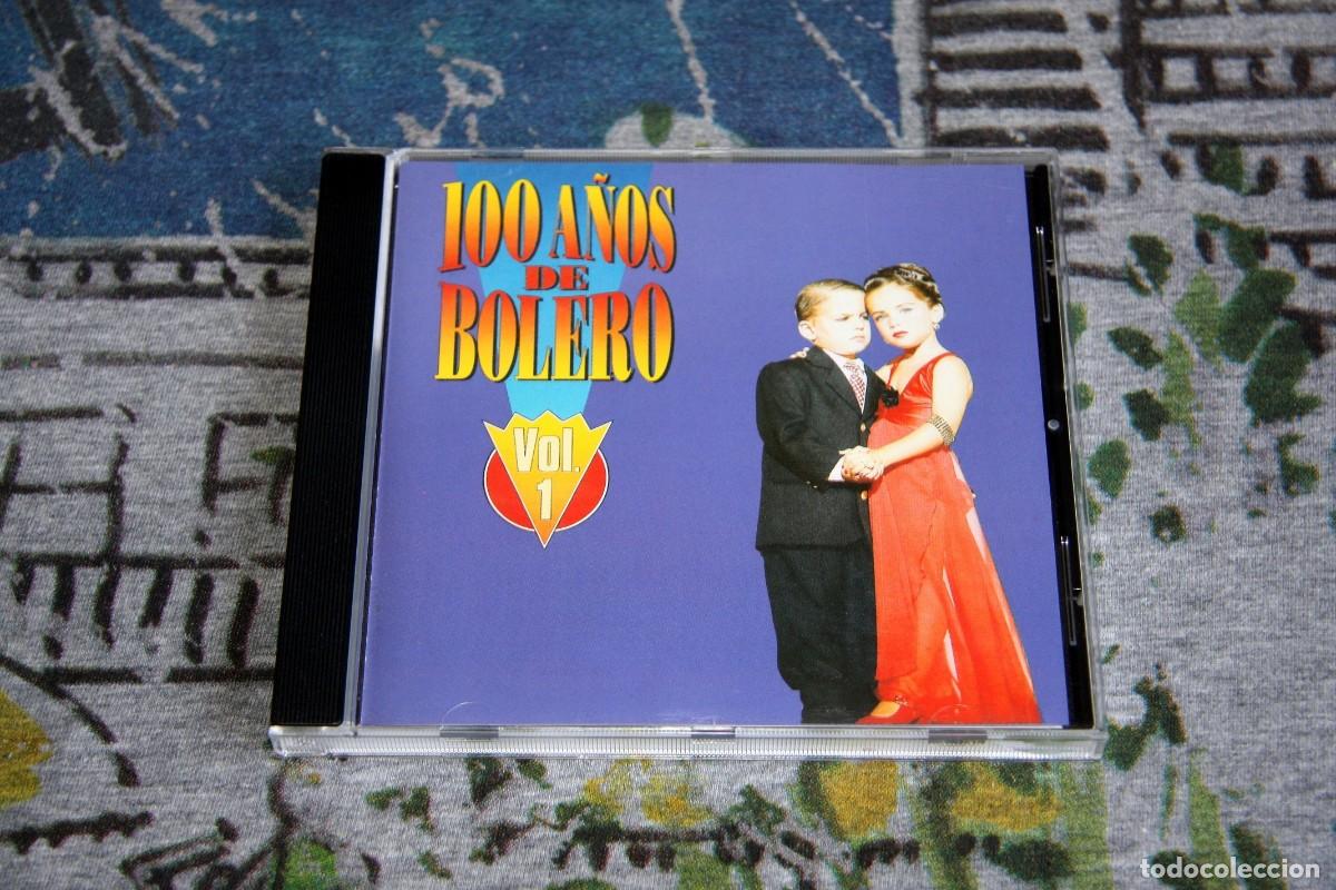 Music CDs: ⭐️100 A&ntilde;os de Bolero (Vol. 1) - EPC 481239 2 - EPIC / SONY MUSIC - CD - 1995⭐️
