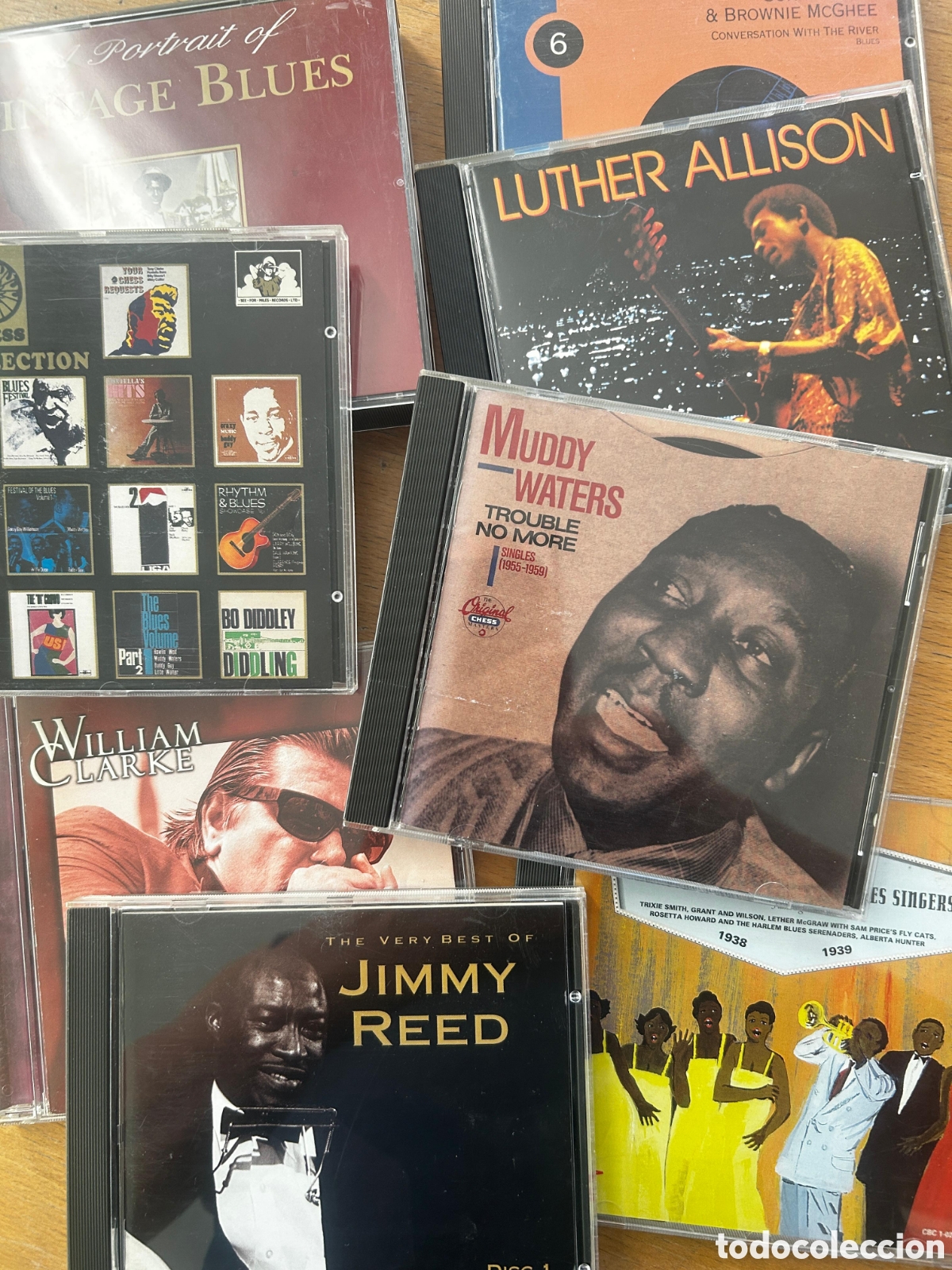CDs de m&uacute;sica: Lote 470 CDs de BLUES
