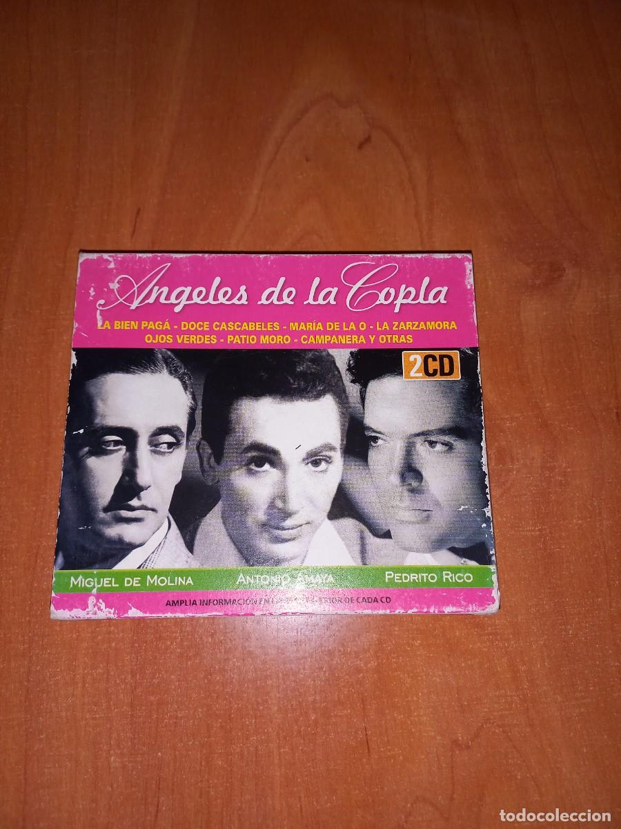 CDs de m&uacute;sica: ANGELES DE LA COPLA MIGUEL MOLIAN ANTONIO AMAYA PEDRITO RICO 2 CDS