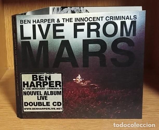 CDs de m&uacute;sica: [DOBLE CD]. BEN HARPER & THE INNOCENT CRIMINALS. LIVE FROM MARS. DIGIPACK.