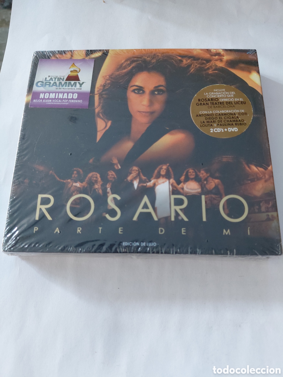 CDs de m&uacute;sica: 2 cd +1 dvd rosario parte de mi