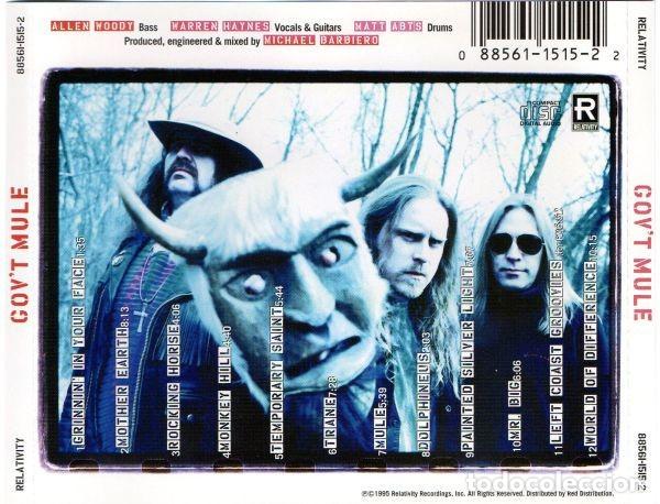 CDs de m&uacute;sica: Govt Mule &ndash; Govt Mule - Foto 2