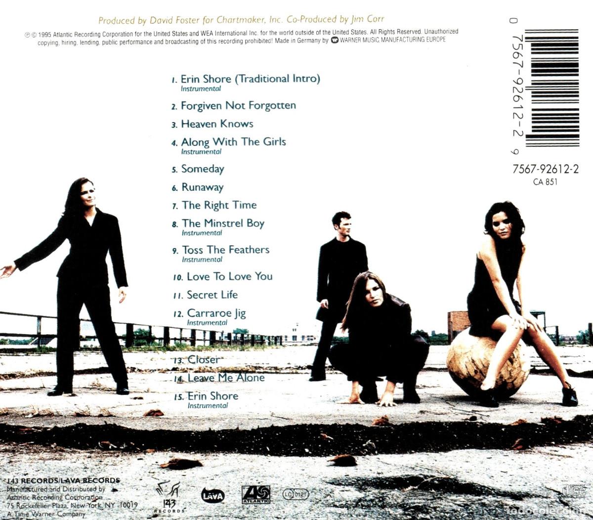 CDs de m&uacute;sica: �R7658 - THE CORRS. FORGIVEN. NOT FORGOTTEN. CD. - Foto 3