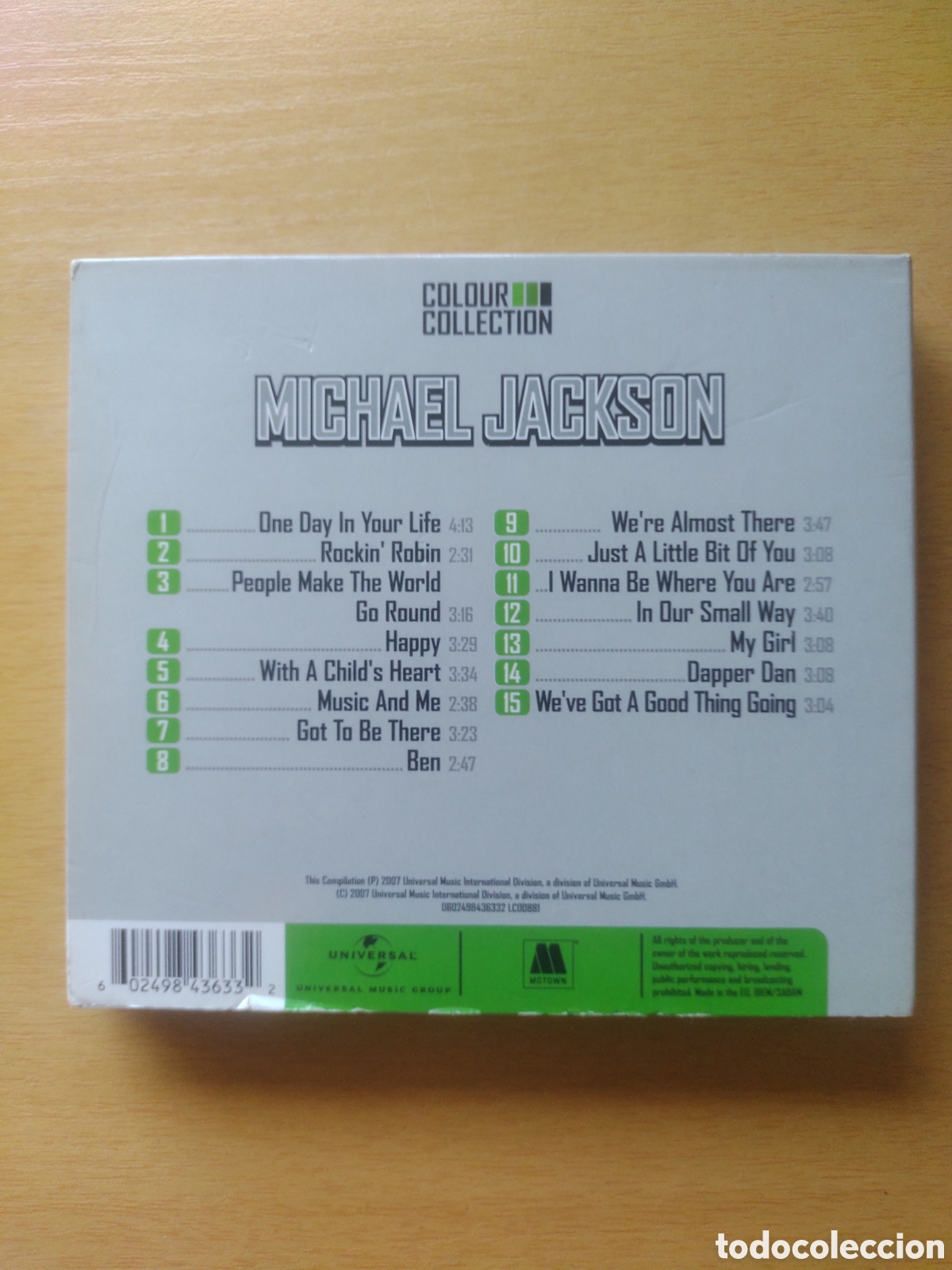 CDs de m&uacute;sica: CD Michael Jackson - Colour Collecction - Foto 2