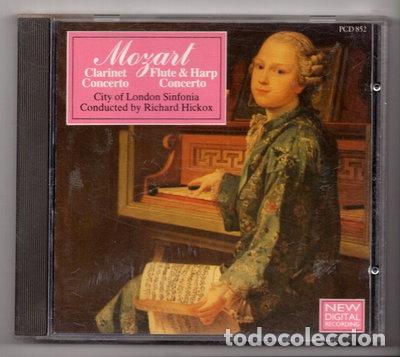 CDs de m&uacute;sica: Mozart: Clarinet Concerto, Flute & Harp Concerto- 5010946685228